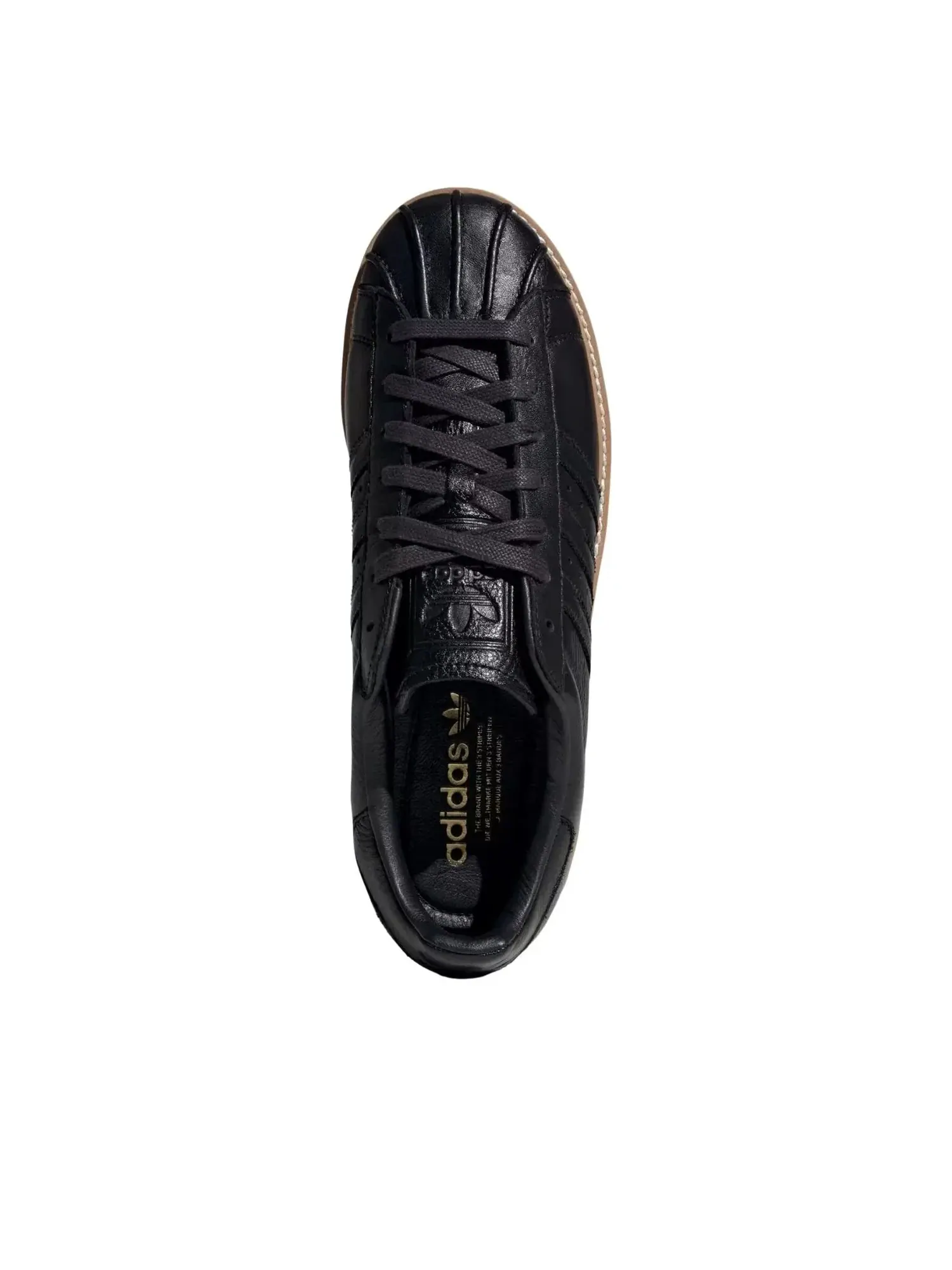 Кроссовки Adidas Superstar Lux 'Core Black Warm Sandstone' JQ4314 — изображение 4 из 6, черный