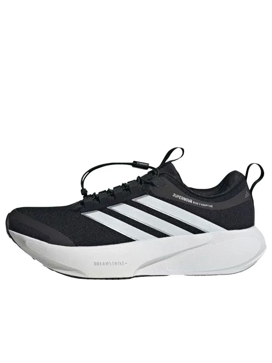 Мужские кроссовки для бега с шнуровкой Supernova 3 Adidas — изображение 1 из 5, черный