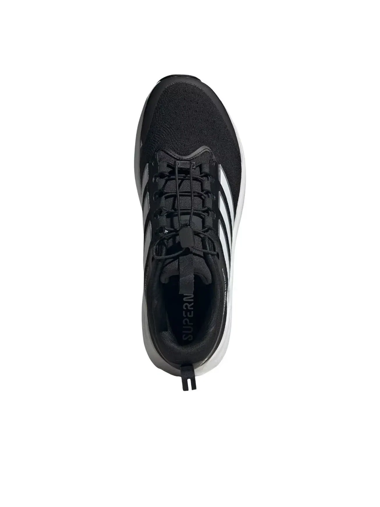 Мужские кроссовки для бега с шнуровкой Supernova 3 Adidas — изображение 2 из 5, черный
