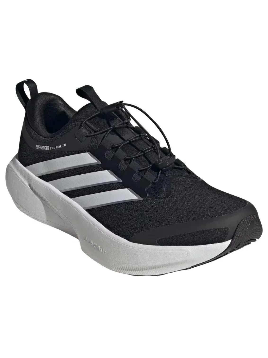 Мужские кроссовки для бега с шнуровкой Supernova 3 Adidas — изображение 4 из 5, черный