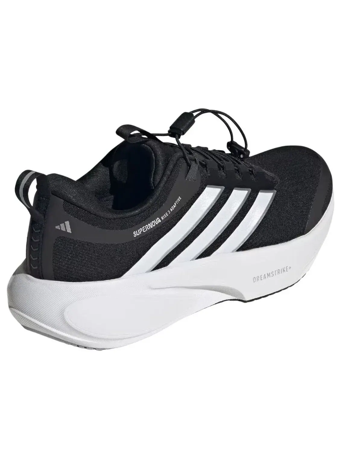 Мужские кроссовки для бега с шнуровкой Supernova 3 Adidas — изображение 5 из 5, черный