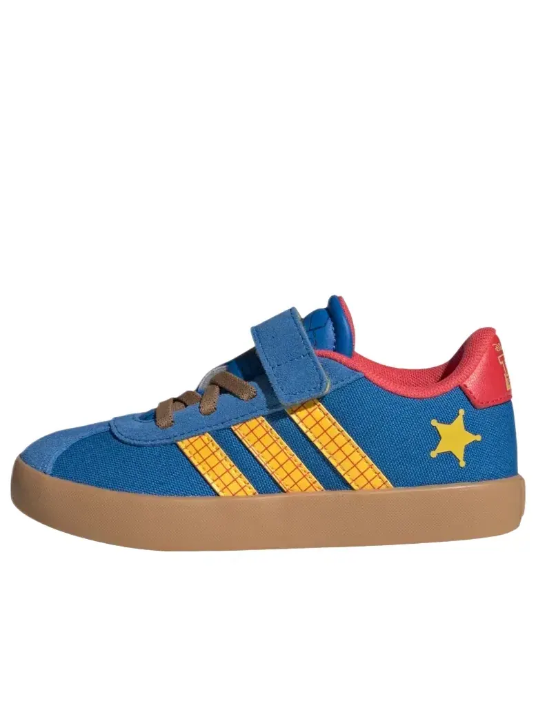 Детские кроссовки для мальчиков с низким верхом VL Court 3.0 Adidas — изображение 1 из 5, синий