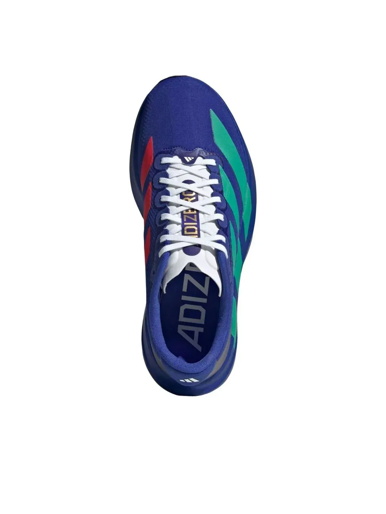 Кроссовки (WMNS) Adidas Adizero Evo SL Woven 'Lucid Blue Court Green' — изображение 3 из 5, синий