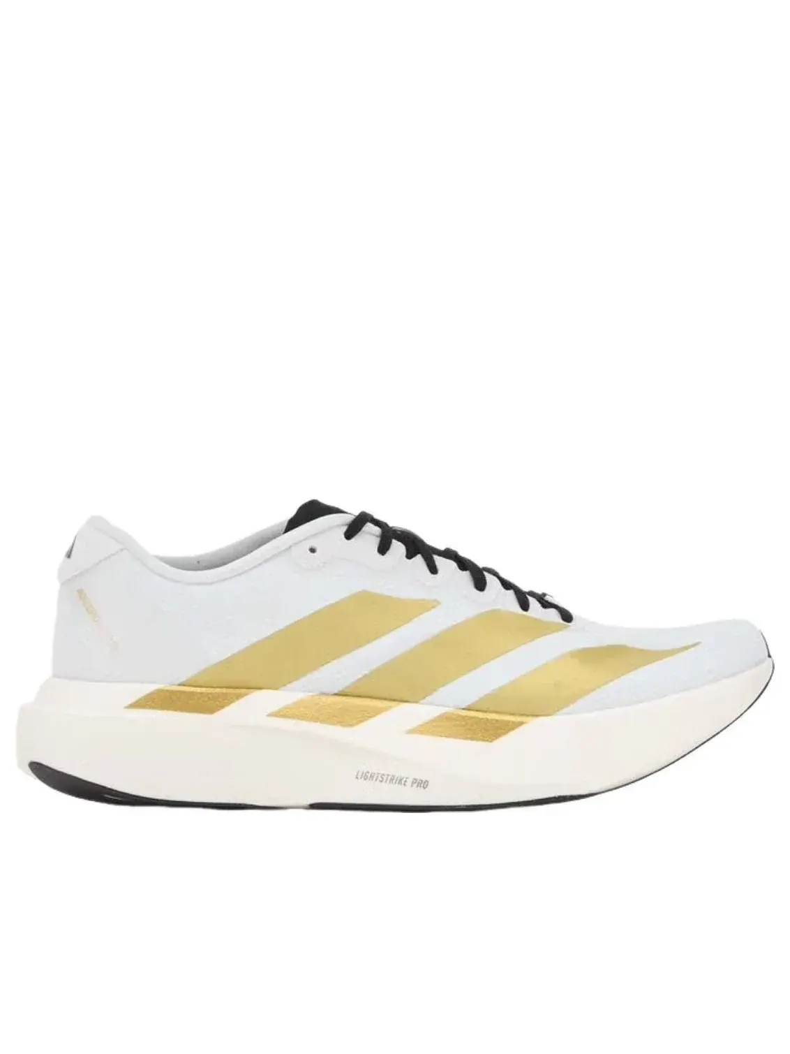 Кроссовки Adidas Adizero Evo SL Woven 'White Gold Black' — изображение 2 из 5, белый