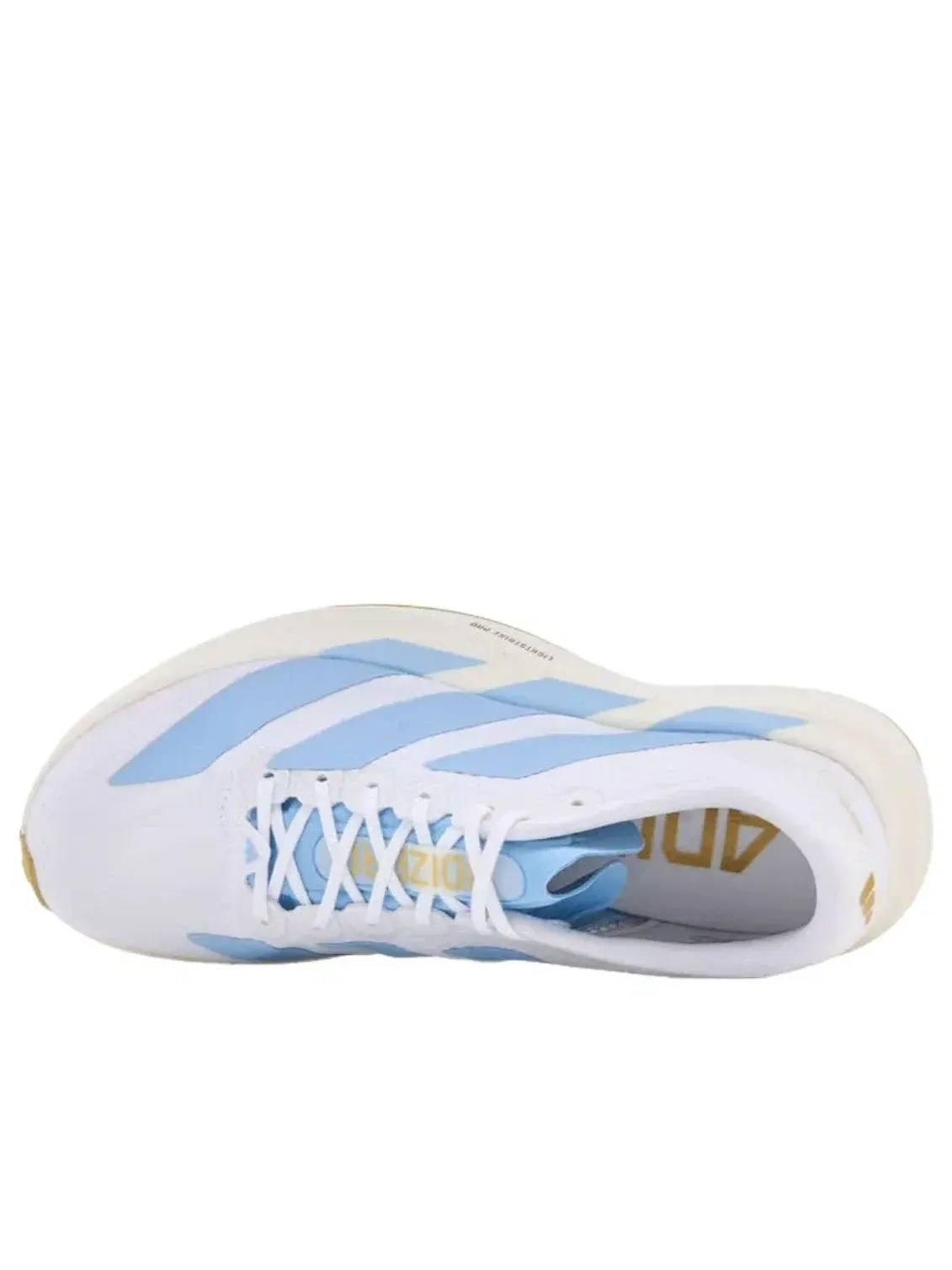 Кроссовки Adidas Adizero Evo SL Woven 'White Clear Blue' JQ4526 — изображение 3 из 5, белый
