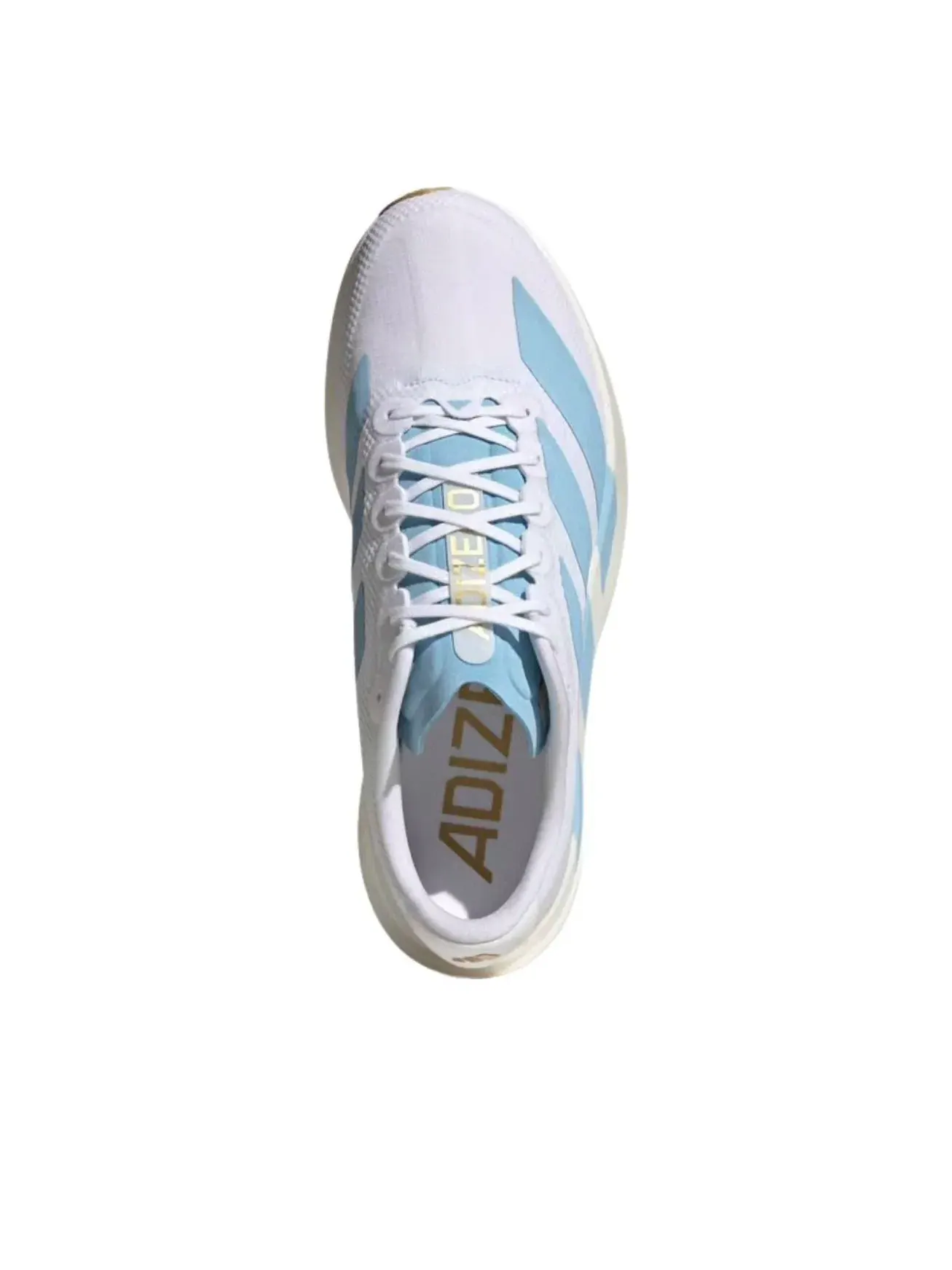 Кроссовки Adidas Adizero Evo SL Woven 'White Clear Blue' — изображение 3 из 5, белый