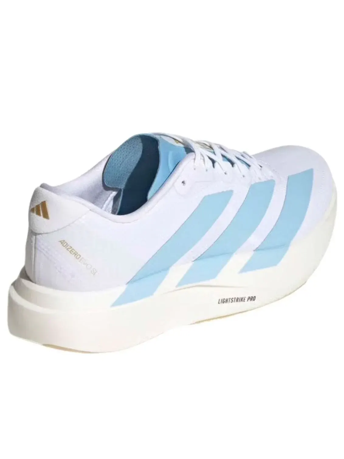 Кроссовки Adidas Adizero Evo SL Woven 'White Clear Blue' — изображение 5 из 5, белый
