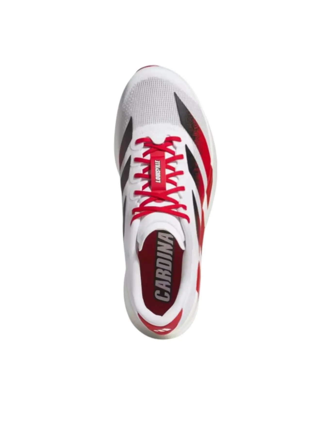 Adidas x NCAA x Adizero Evo SL 'Louisville Cardinals' — изображение 3 из 6, белый/красный/черный