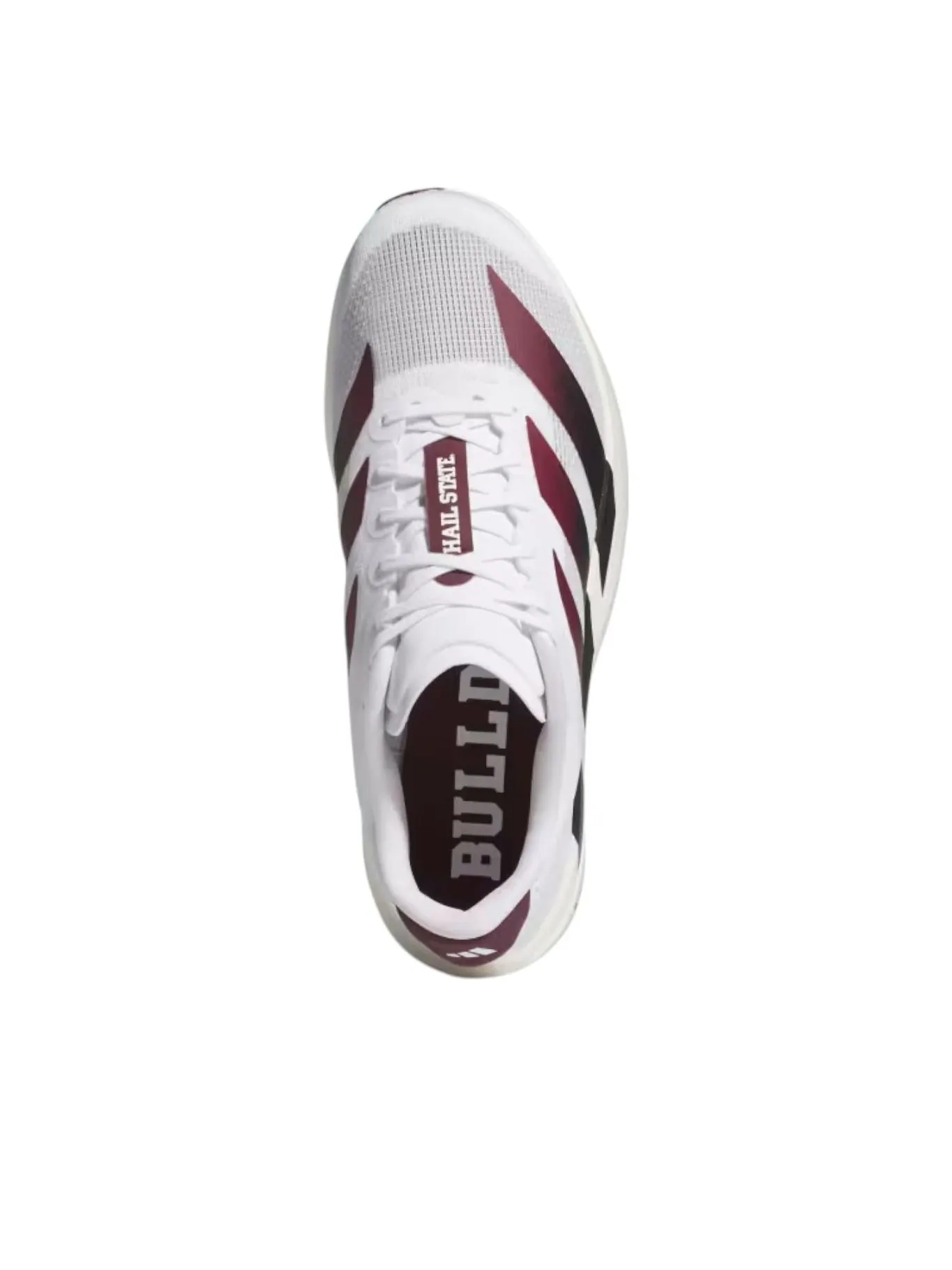 Adidas x NCAA x Adizero Evo SL 'Mississippi Bulldogs' — изображение 3 из 6, белый/черный