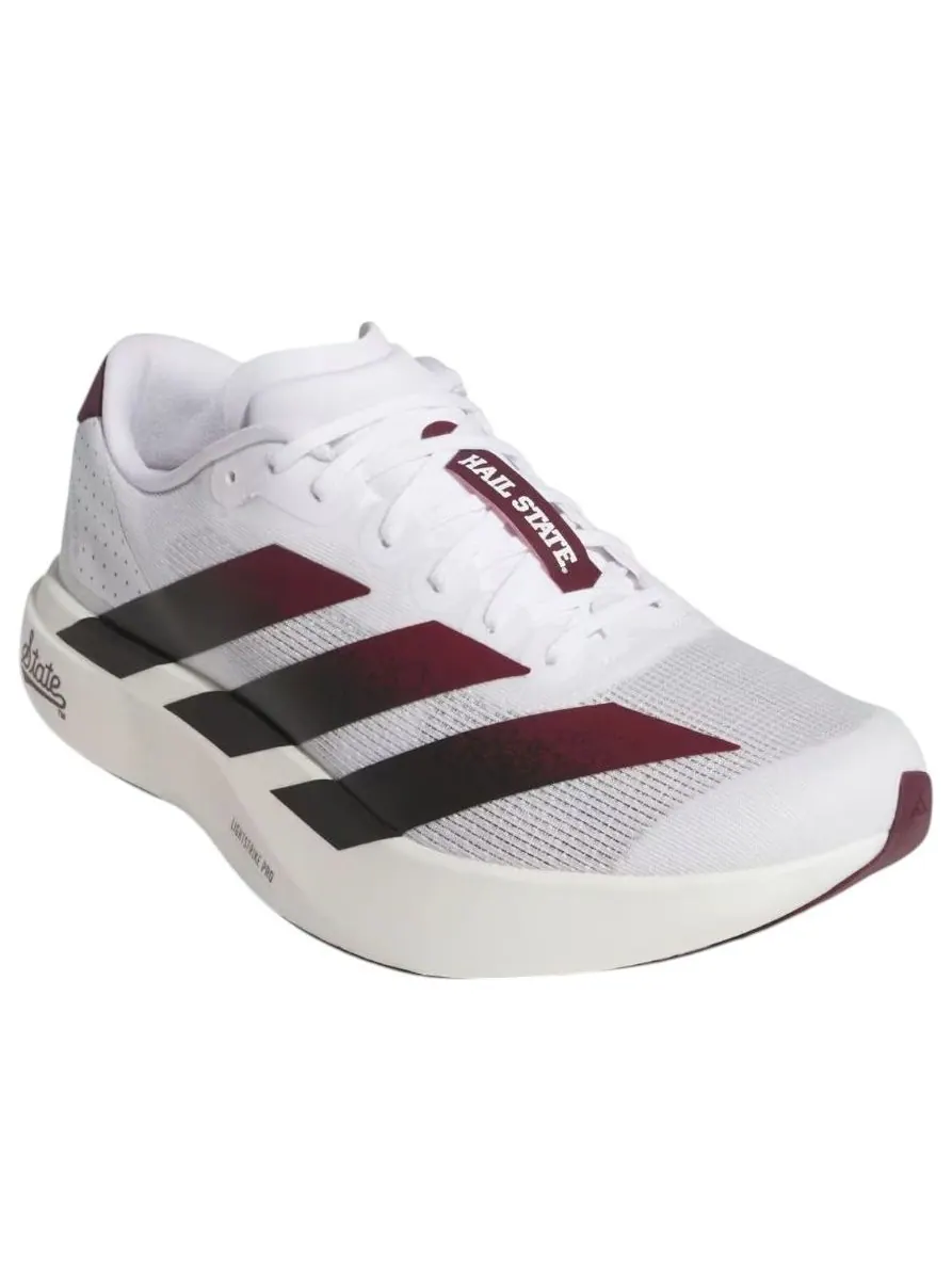 Adidas x NCAA x Adizero Evo SL 'Mississippi Bulldogs' — изображение 5 из 6, белый/черный