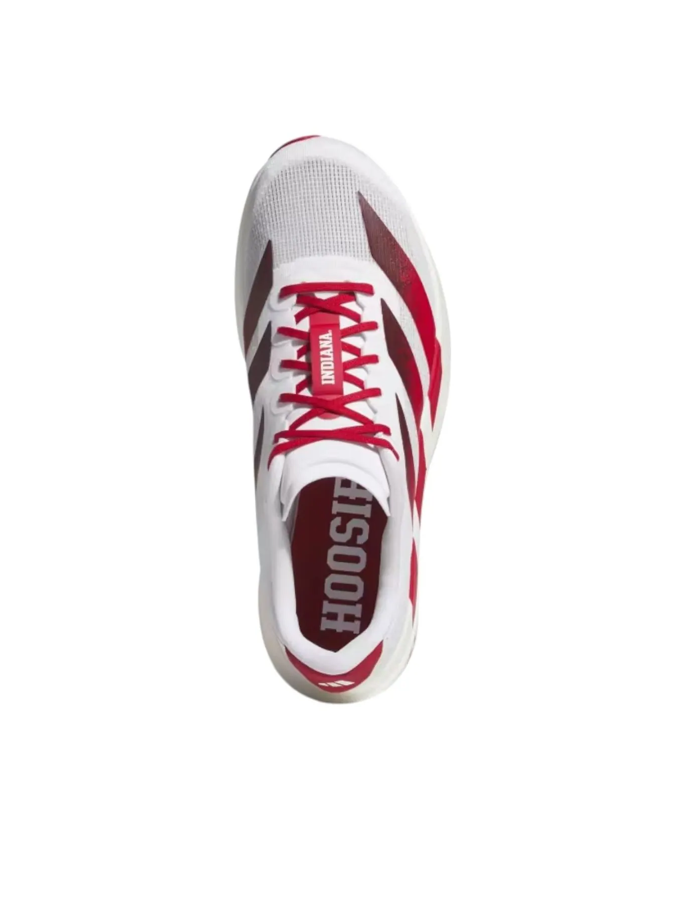 Adidas x NCAA x Adizero Evo SL 'Indiana Hoosiers' — изображение 3 из 6, белый/красный/бордовый