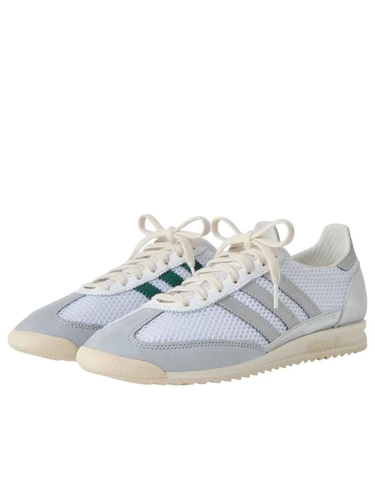 Adidas x Kith SL 72 OG 'White Metallic Silver' — изображение 2 из 4