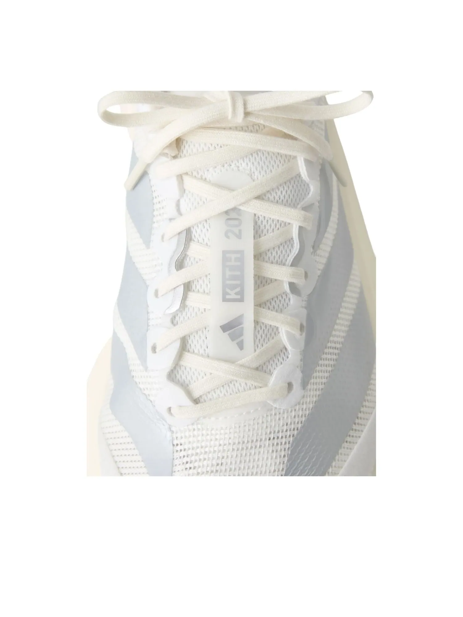 Кроссовки adidas x Kith Adizero Boston 13 'White Silver Metallic' — изображение 4 из 4, белый