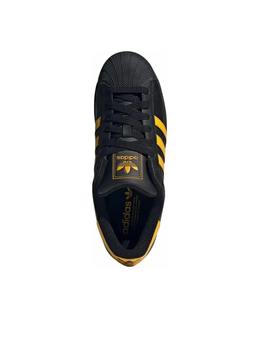 Кроссовки adidas Superstar 2 'Core Black Crew Yellow' — изображение 5 из 6, черный