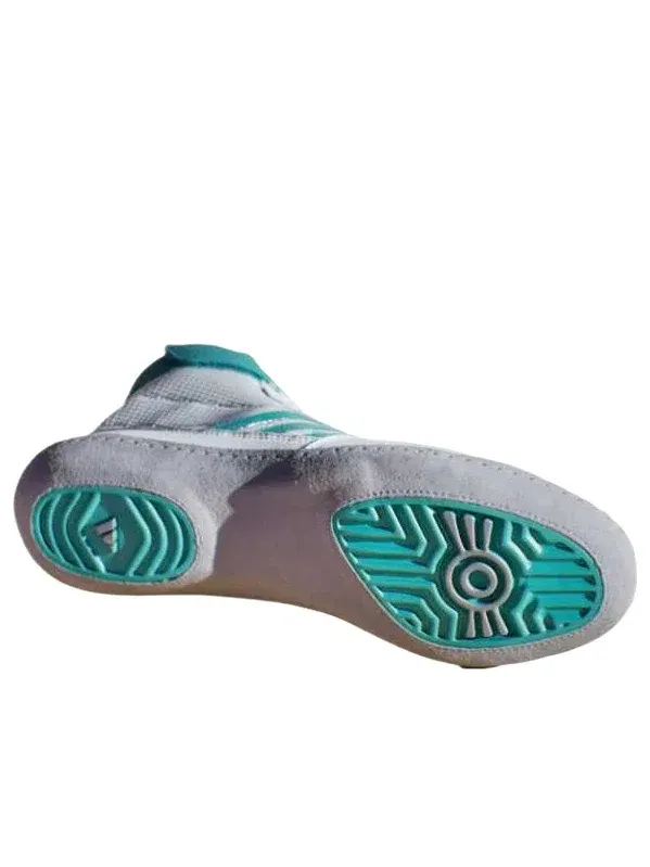 Мужские кроссовки с шнуровкой Cloud White Pure Teal Grey Three Adidas — изображение 4 из 4, белый