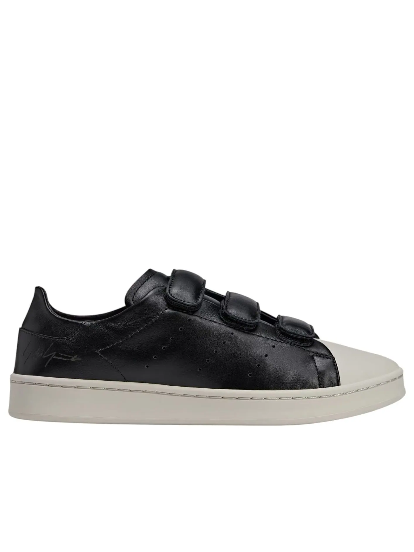 Кроссовки adidas Y-3 Stan Smith Hook-And-Loop 'Black Talc' — изображение 5 из 5, черный