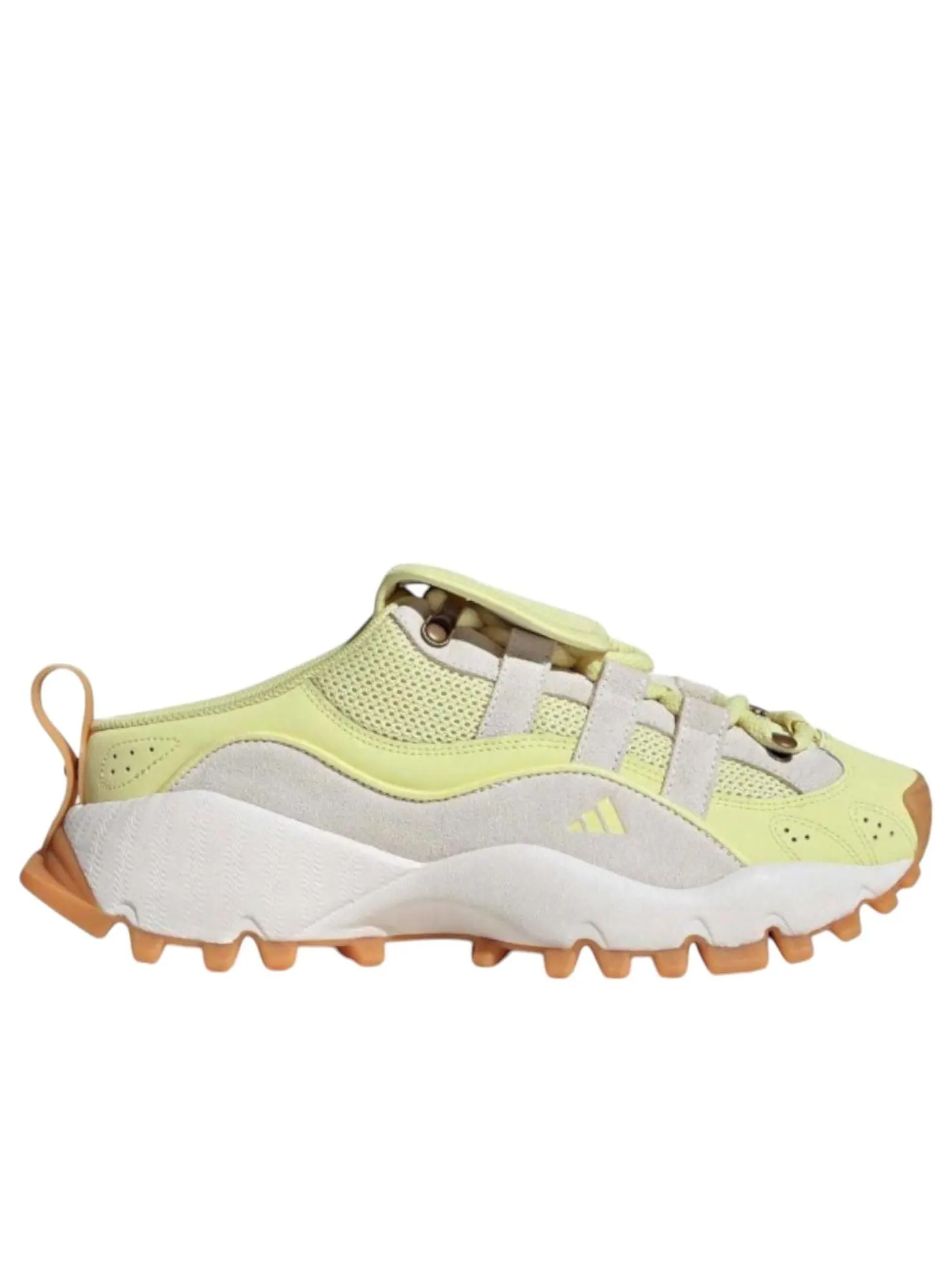 Шлепанцы (WMNS) adidas Seeulatter Mule 'Yellow Grey' — изображение 3 из 5, желтый