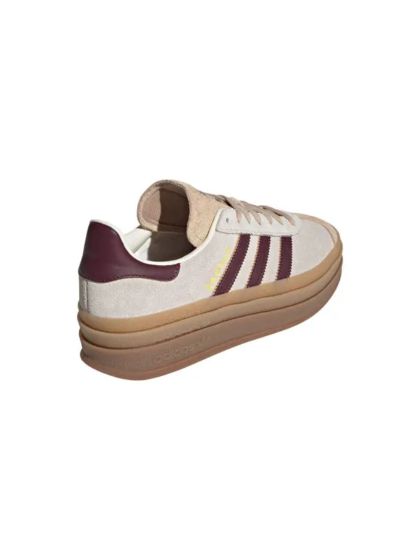 Кроссовки gazelle 'beige burgundy' Adidas — изображение 4 из 4, бежевый/бордовый