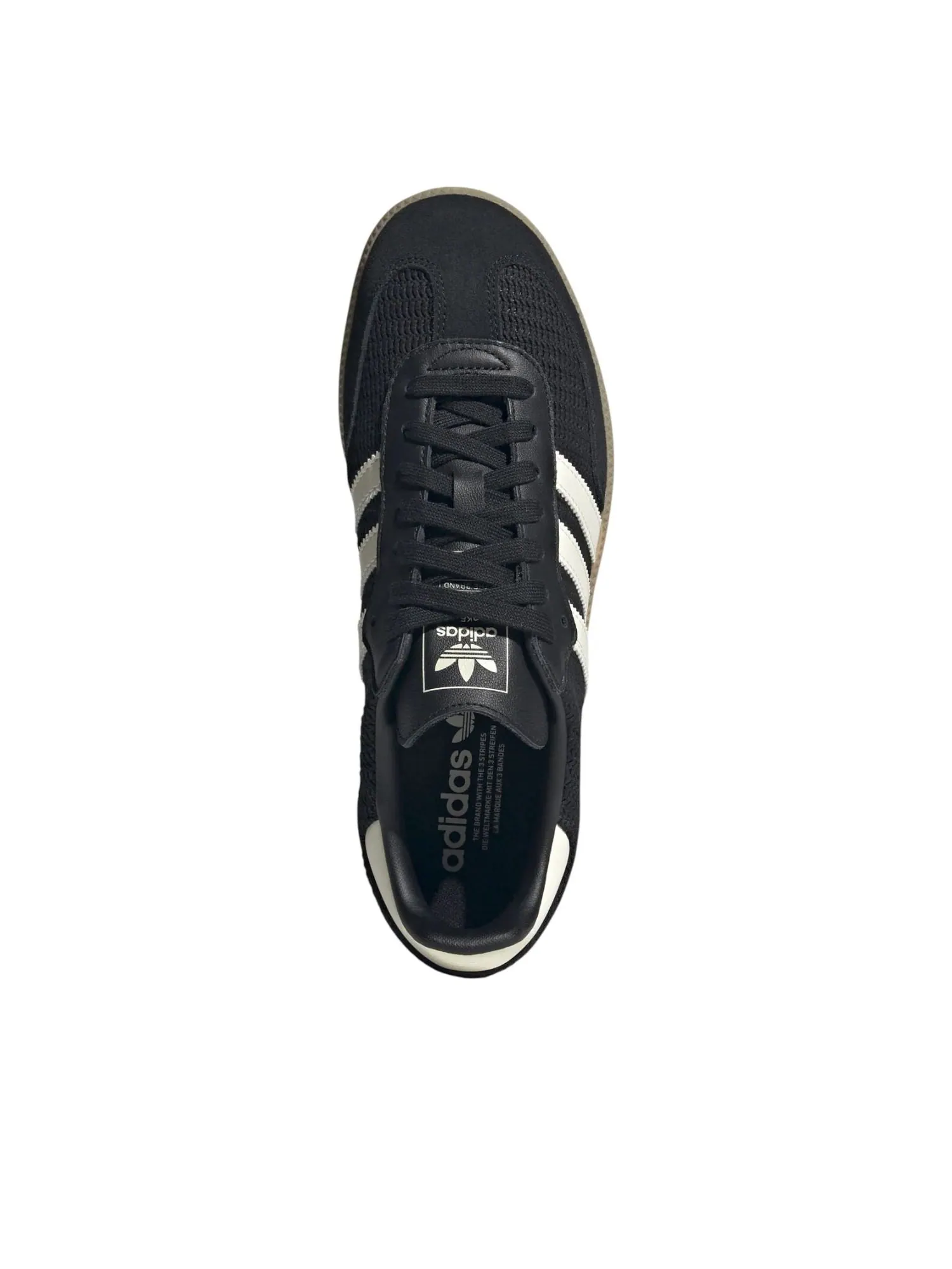 Кроссовки adidas Samba 'Core Black Cream White' — изображение 4 из 6, черный