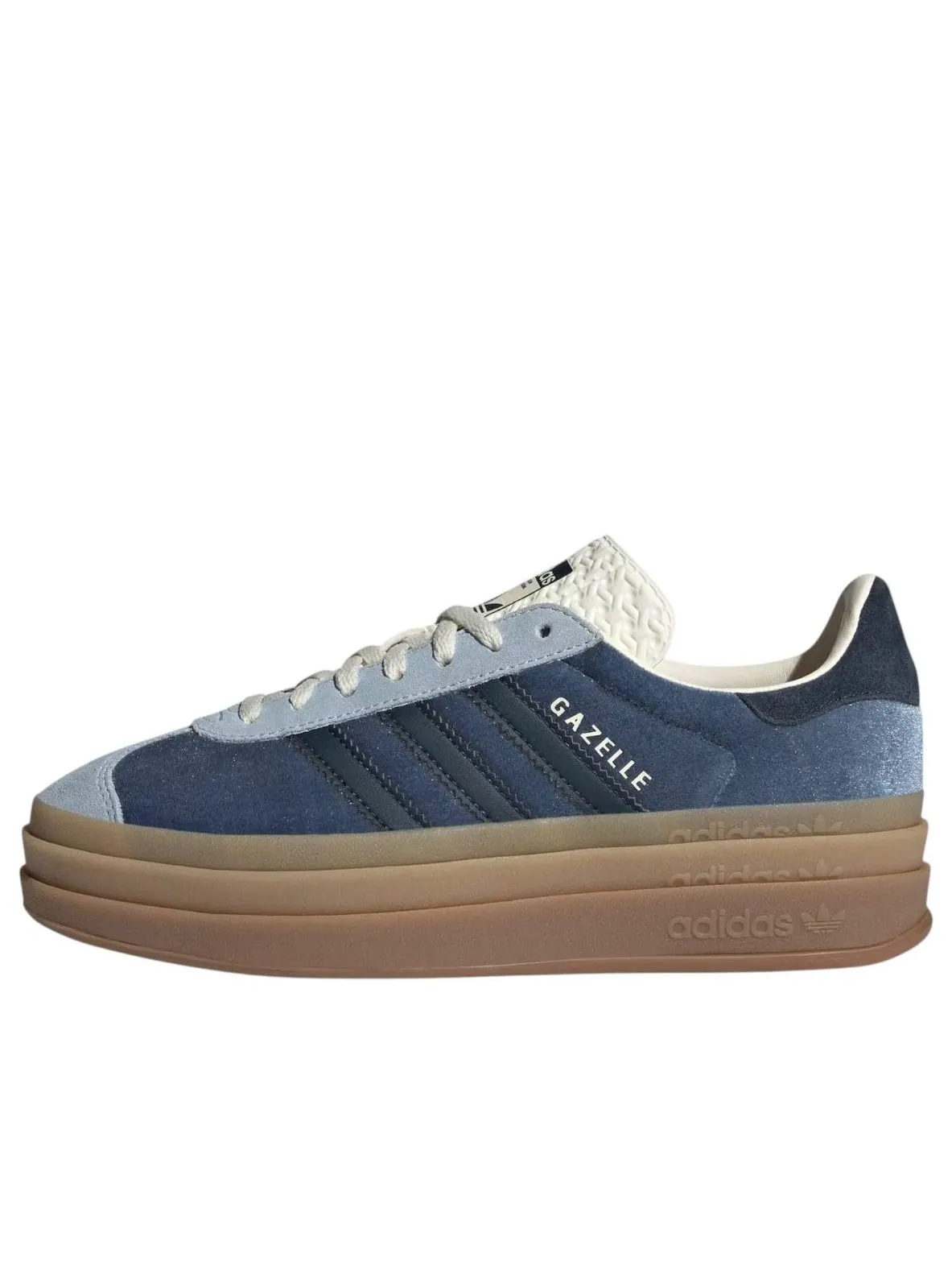 (WMNS) Кроссовки Adidas Gazelle Bold 'Preloved Ink Aurora Ink' — изображение 1 из 6, синий
