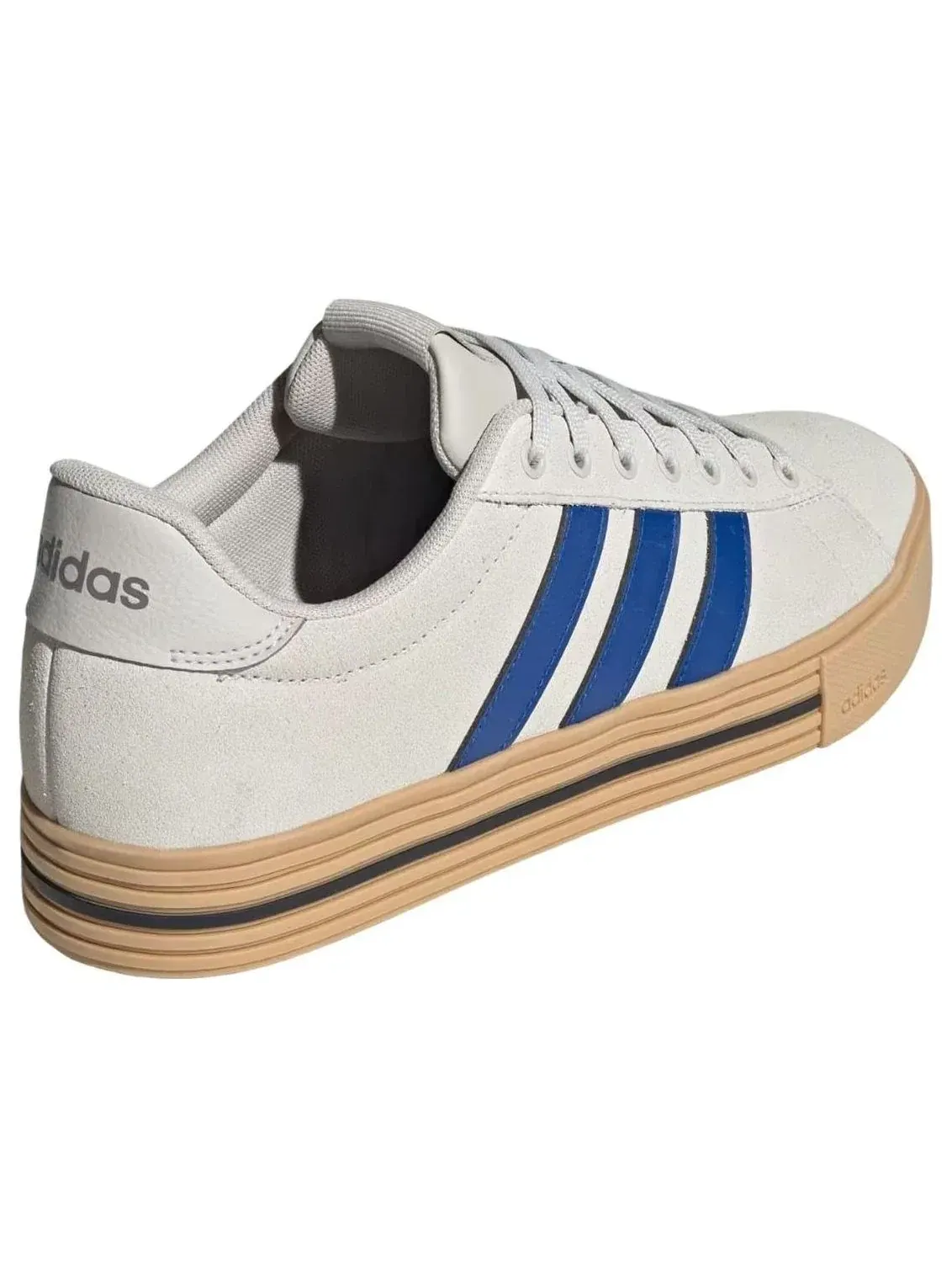 Кроссовки Adidas Daily 4.0 'Grey One Royal Blue' JQ5647 — изображение 5 из 5, серый