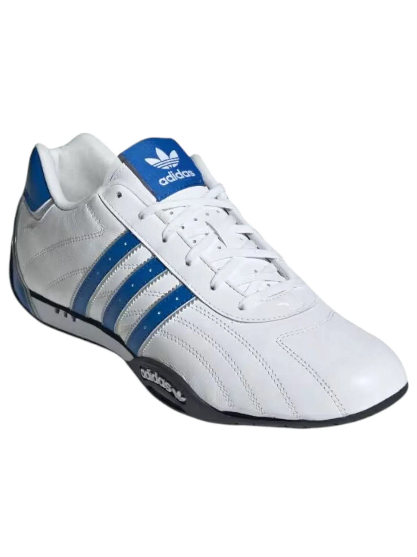 Adidas Adiracer Lo 'Cloud White Blue' — изображение 2 из 5, белый/синий/черный