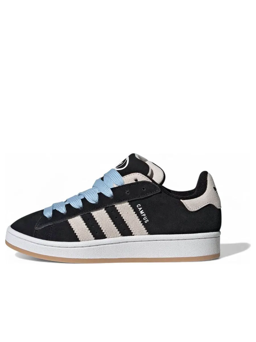 Кроссовки (WMNS) adidas Campus 00s 'Black Light Blue Gum' — изображение 1 из 6, черный