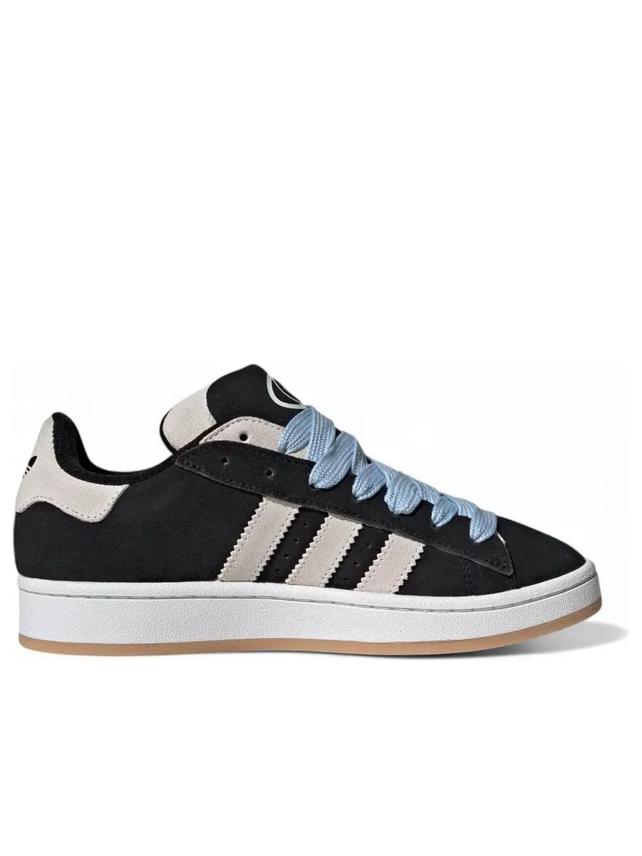 Кроссовки (WMNS) adidas Campus 00s 'Black Light Blue Gum' — изображение 2 из 6, черный