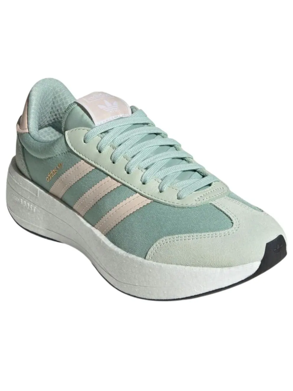 Кроссовки (WMNS) adidas City RNR 'Green Soft Pink' — изображение 3 из 5, зеленый