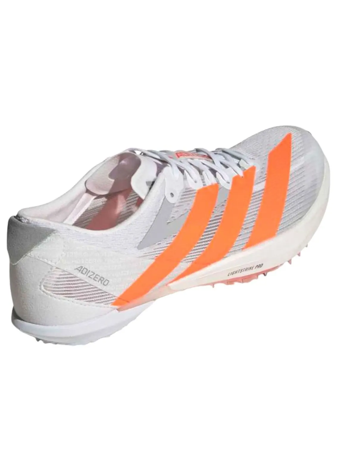 Adidas Adizero Ambition 'White Lucid Orange' — изображение 4 из 5, белый/оранжевый/красный