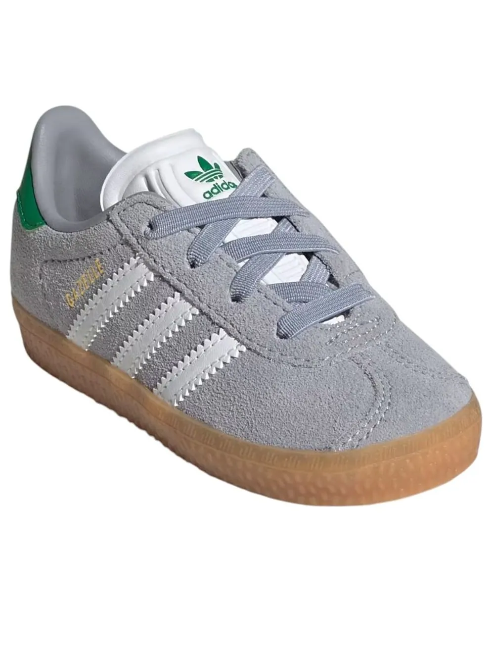Кроссовки (TD) adidas Gazelle 'Halo Silver Green' — изображение 5 из 6, серый