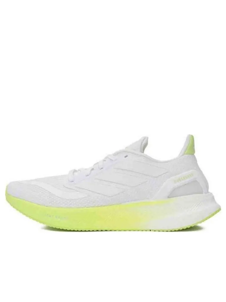 Кроссовки adidas Pureboost 5 'White Yellow' — изображение 1 из 4, белый
