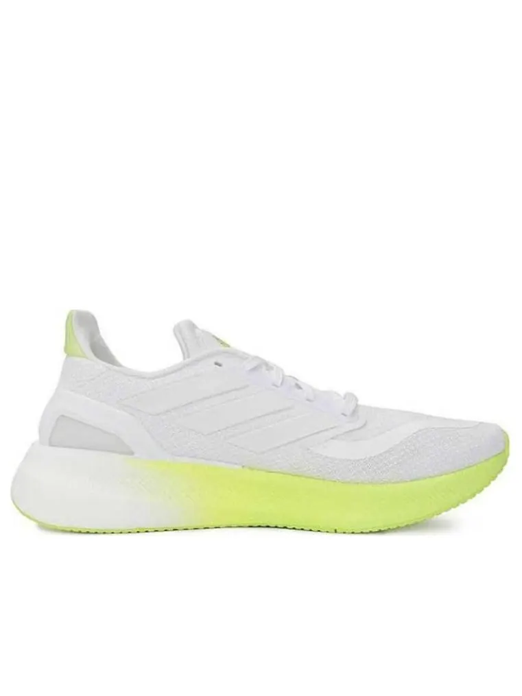 Кроссовки adidas Pureboost 5 'White Yellow' — изображение 2 из 4, белый