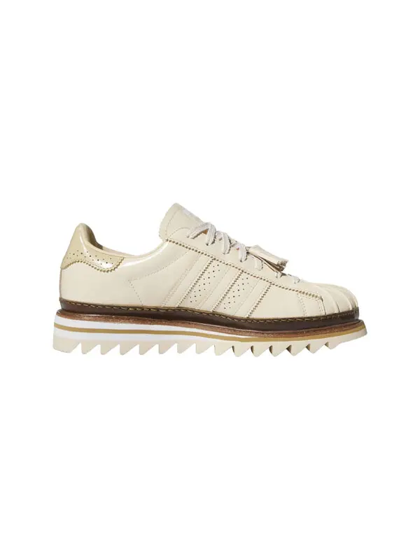 Кроссовки x clot superstar 'crystal sand' Adidas — изображение 2 из 4, песочный/бежевый/белый