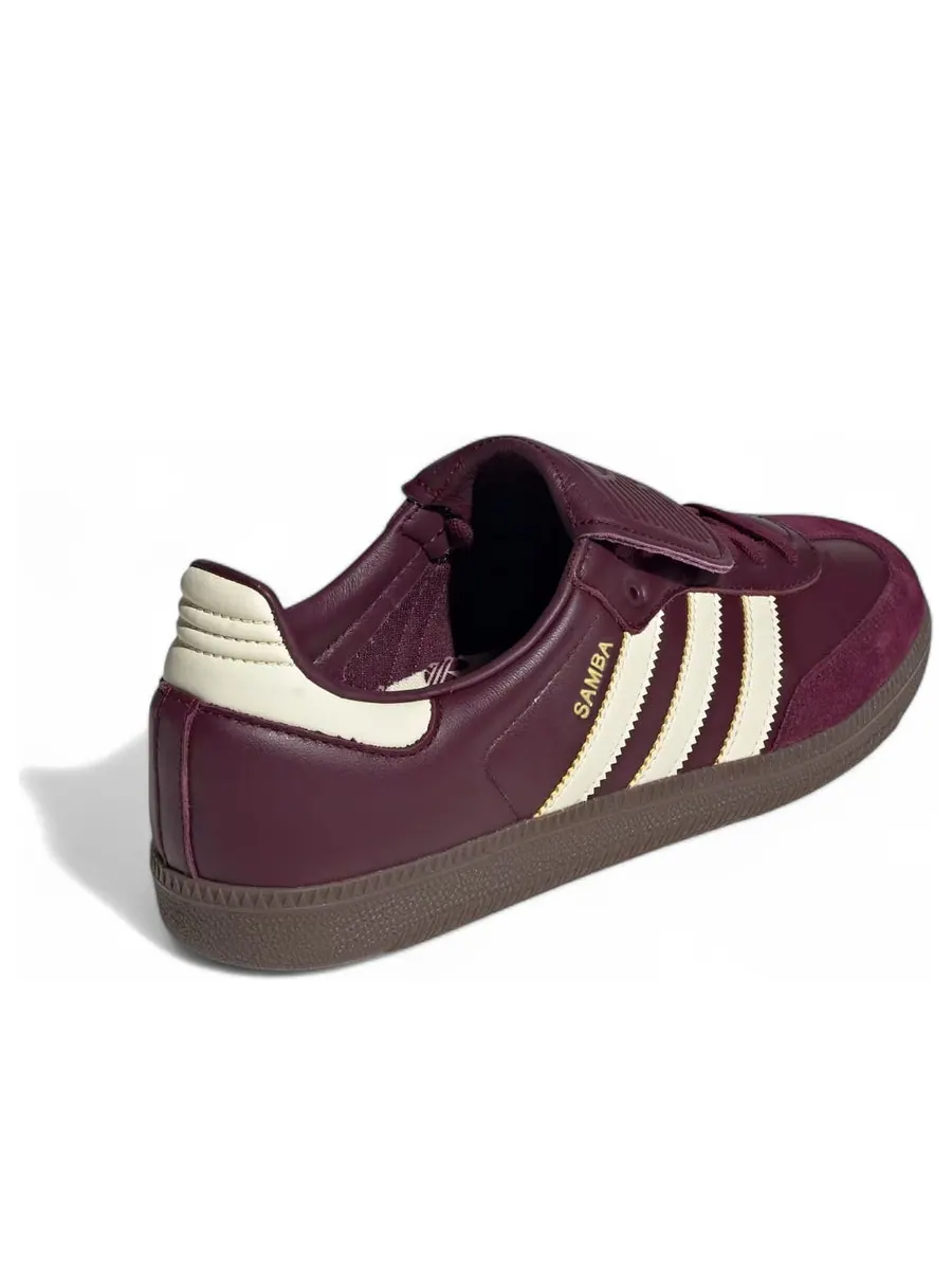 Кроссовки adidas x Beauty & Youth Samba LT 'Maroon' — изображение 4 из 6, бордовый