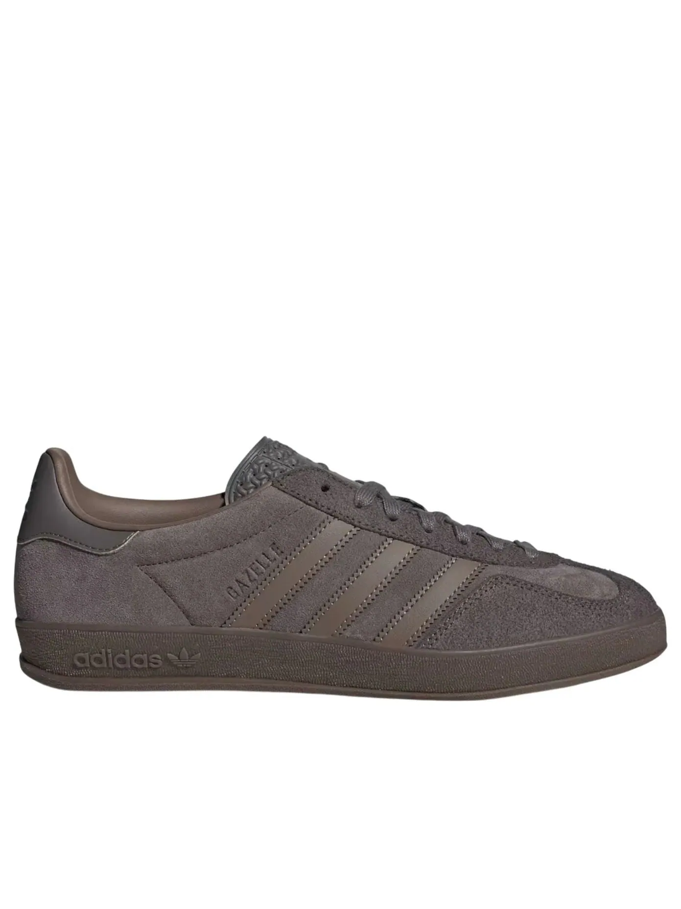 Adidas Gazelle Indoor 'Charcoal Earth Strata Gum' — изображение 2 из 6, темно-серый