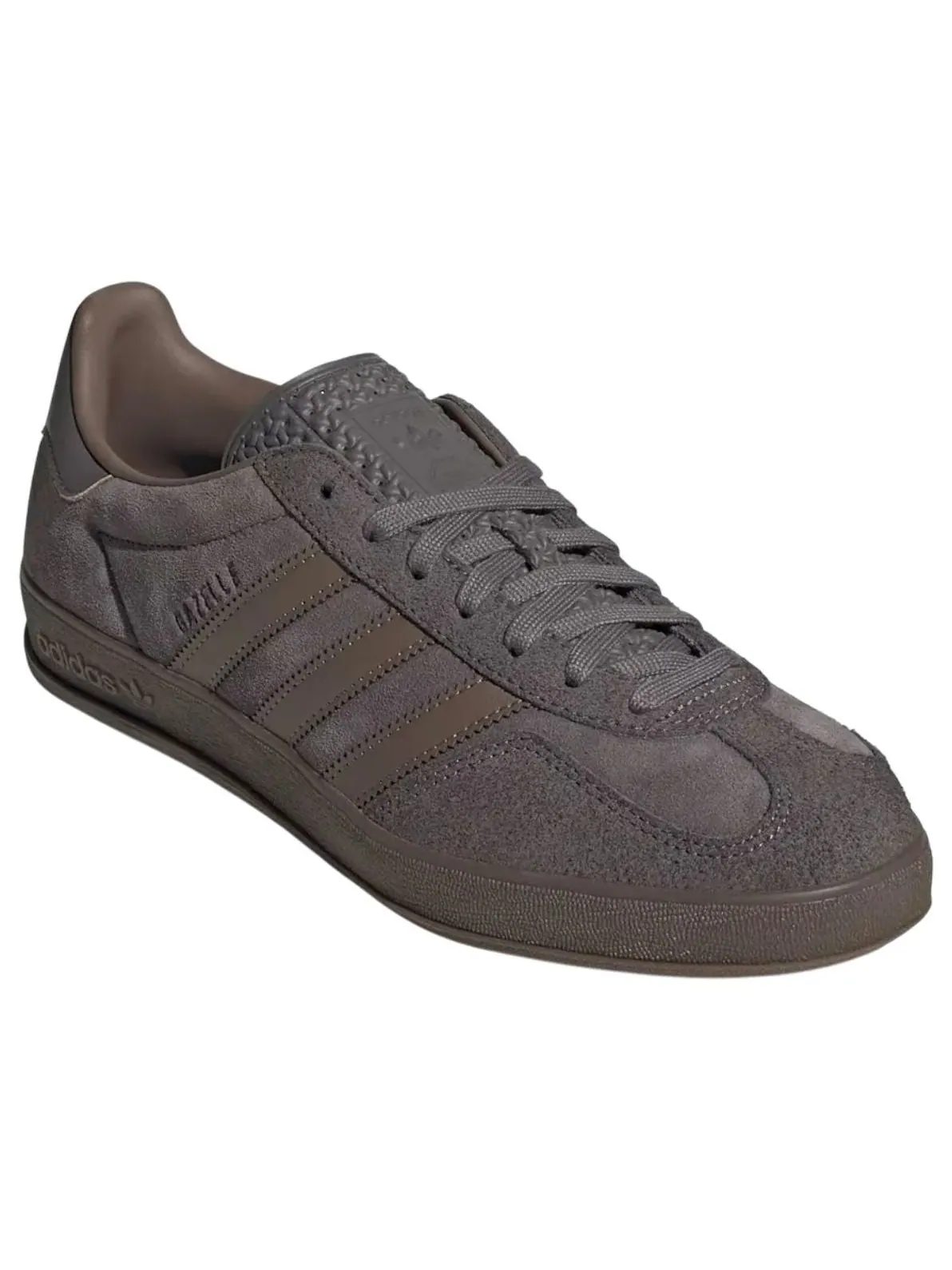 Adidas Gazelle Indoor 'Charcoal Earth Strata Gum' — изображение 5 из 6, темно-серый