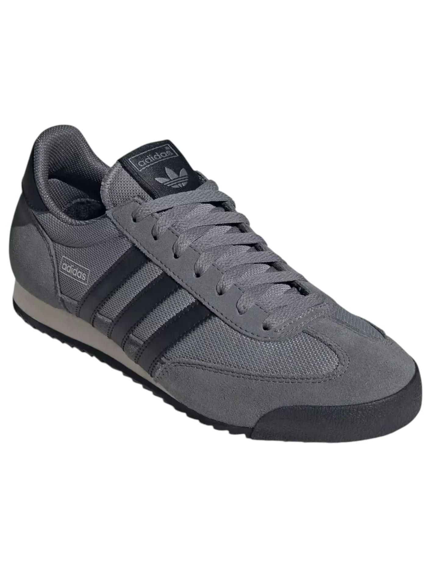 Кроссовки adidas R71 'Grey Core Black' — изображение 2 из 5, серый
