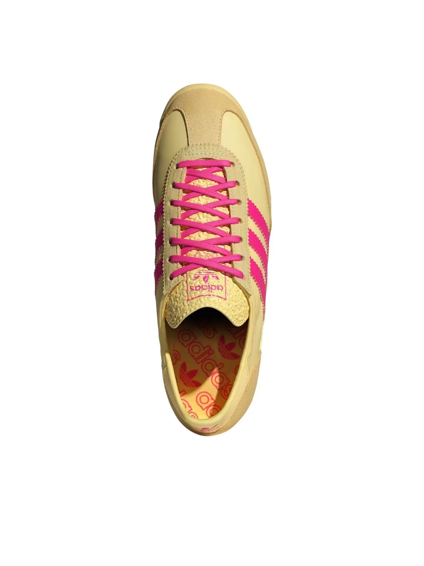 Кроссовки (WMNS) adidas SL 72 'Almost Yellow Shock Pink' — изображение 2 из 5, желтый