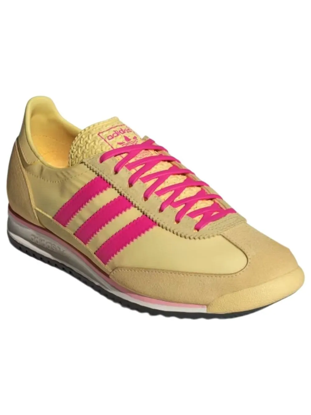 Кроссовки (WMNS) adidas SL 72 'Almost Yellow Shock Pink' — изображение 4 из 5, желтый
