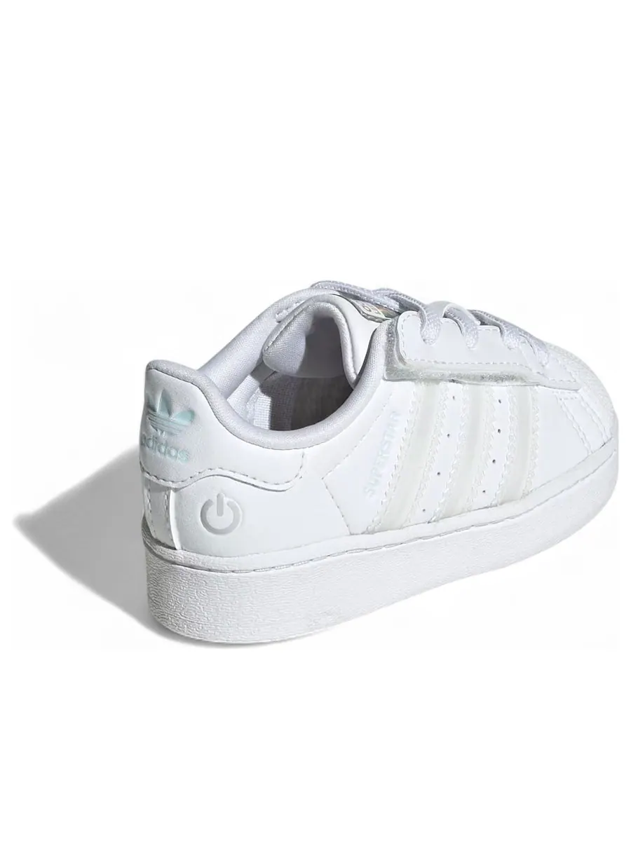 Кроссовки (TD) adidas Superstar LED Light CF EL 'White' — изображение 4 из 6, белый
