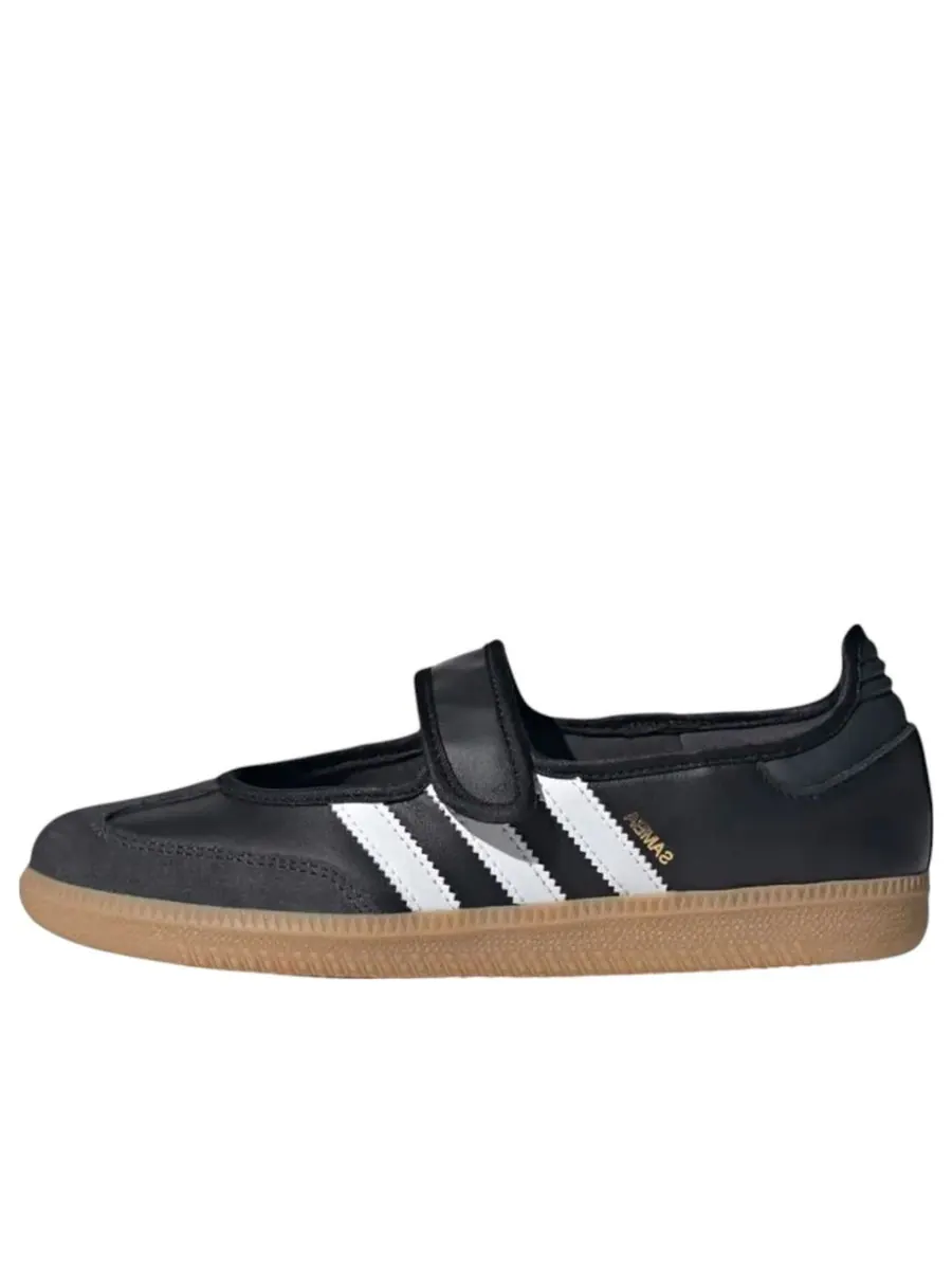 Кроссовки (WMNS) adidas Samba Jane 'Black White Gum' — изображение 1 из 5, черный