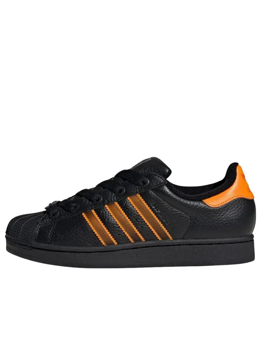 Кроссовки Adidas Superstar II 'Core Black Crew Orange Semi Impact Orange' JQ6469 — изображение 1 из 6, черный