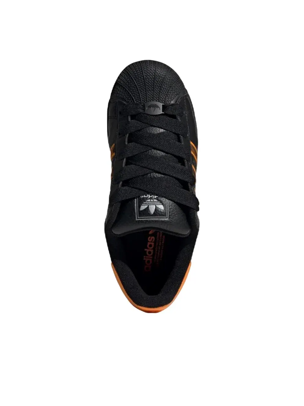 Кроссовки Adidas Superstar II 'Core Black Crew Orange Semi Impact Orange' JQ6469 — изображение 5 из 6, черный