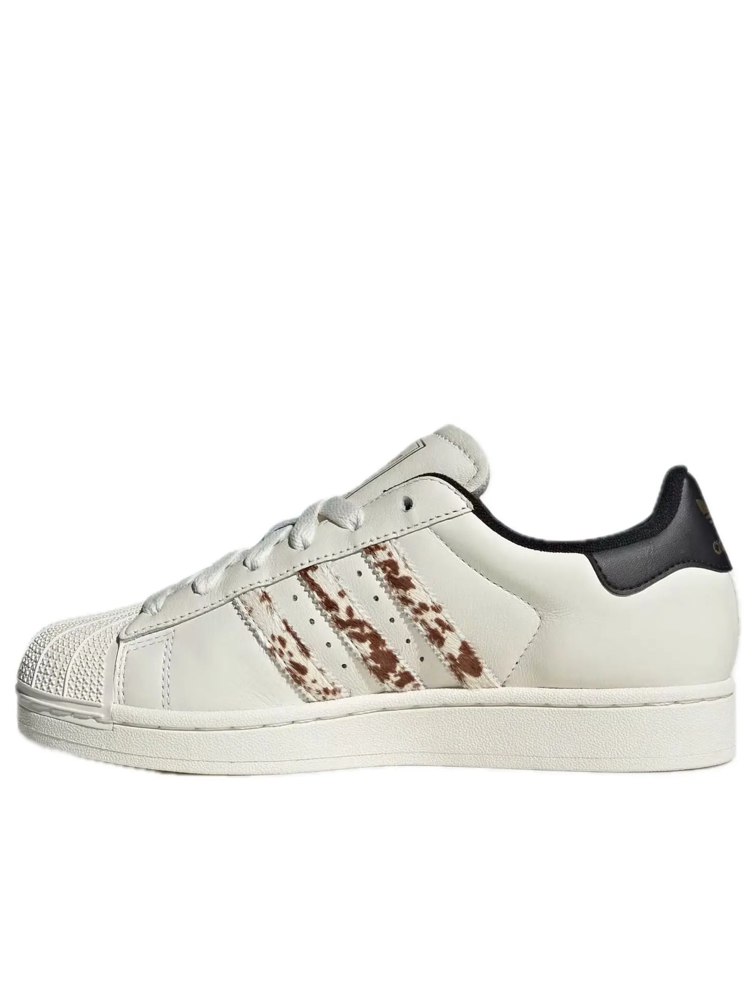Кроссовки (WMNS) adidas Superstar II 'White Cow Print' — изображение 1 из 5, белый