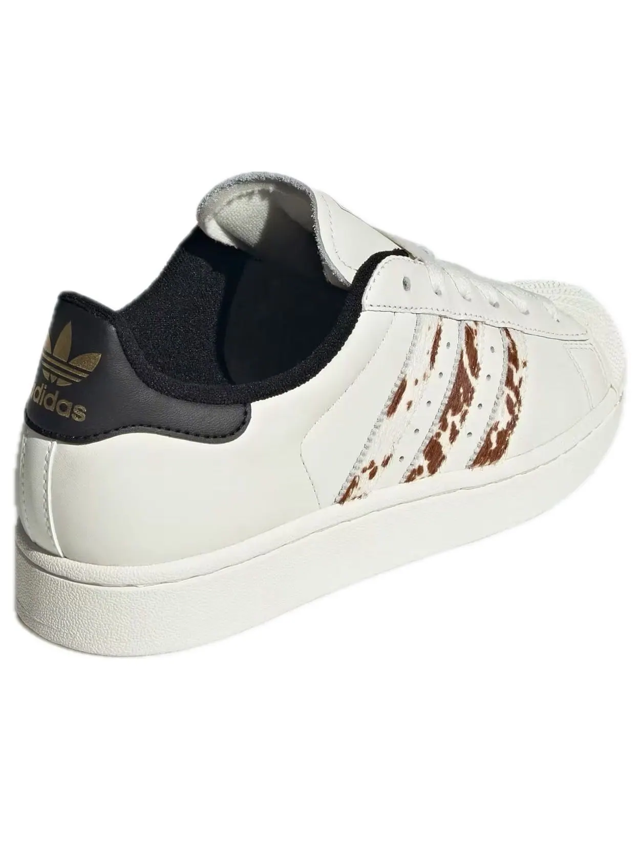 Кроссовки (WMNS) adidas Superstar II 'White Cow Print' — изображение 3 из 5, белый