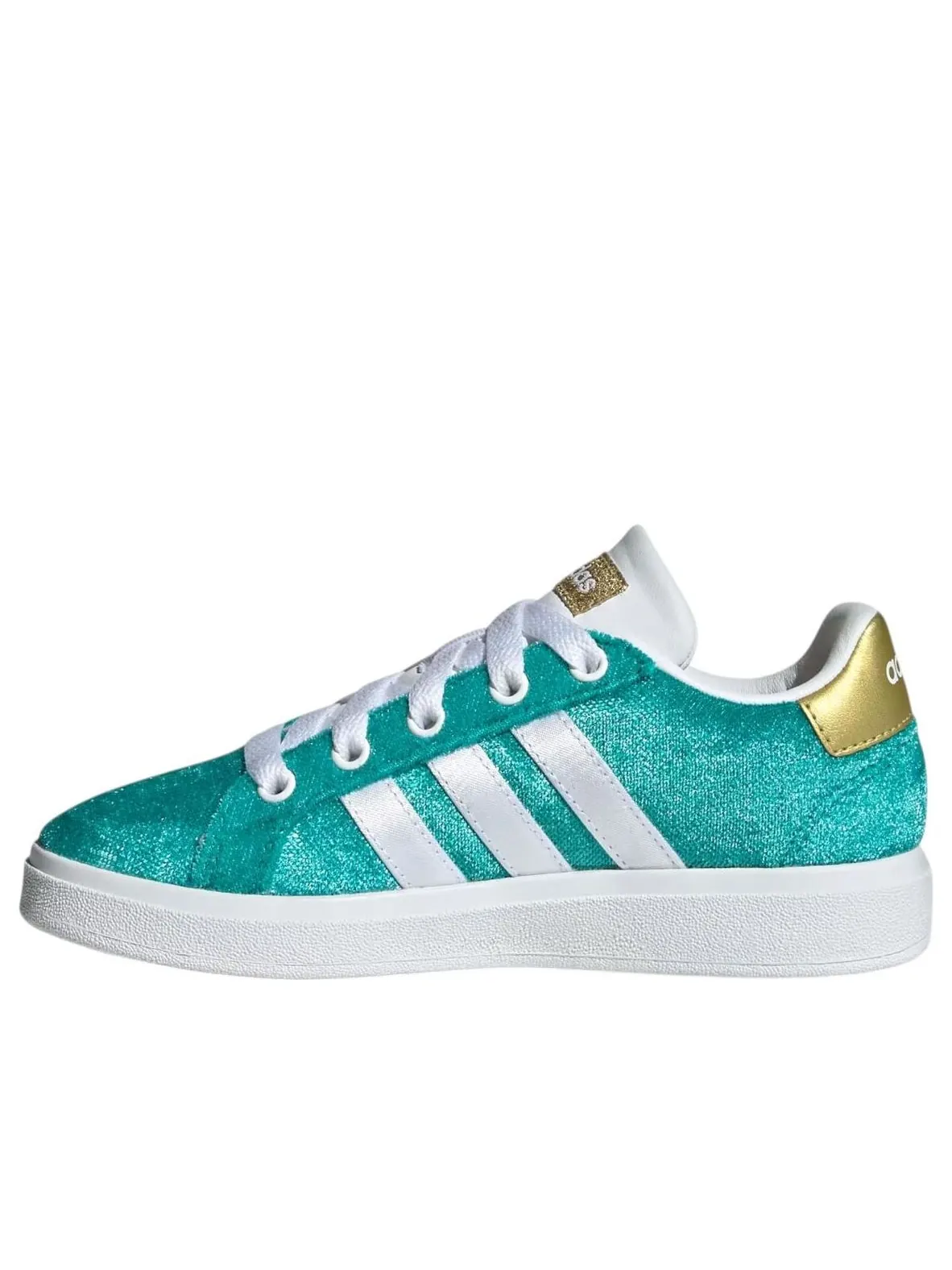 (GS) Adidas x Disney Jasmine Grand Court 2.0 'Pure Teal' — изображение 1 из 6