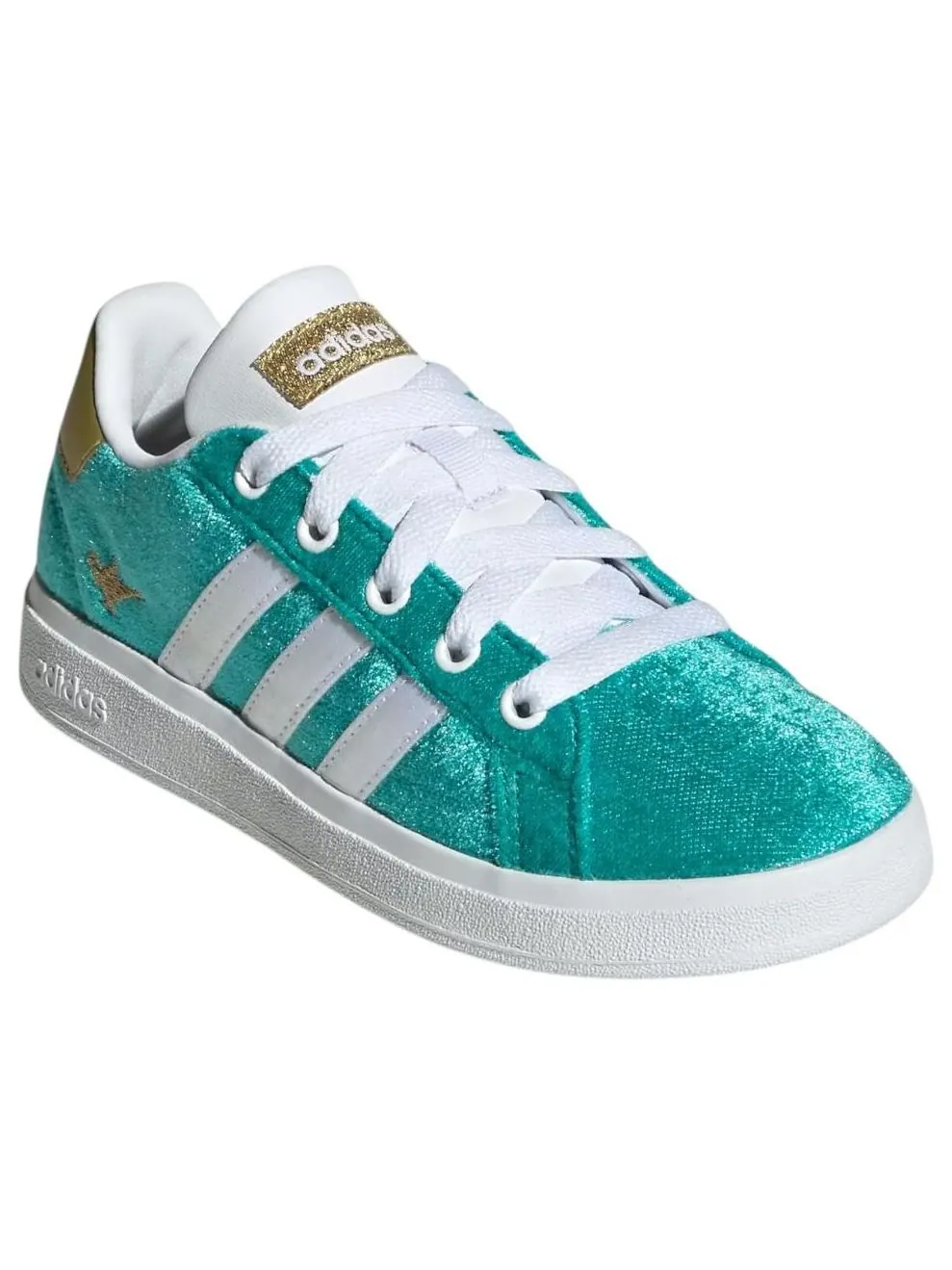 (GS) Adidas x Disney Jasmine Grand Court 2.0 'Pure Teal' — изображение 5 из 6