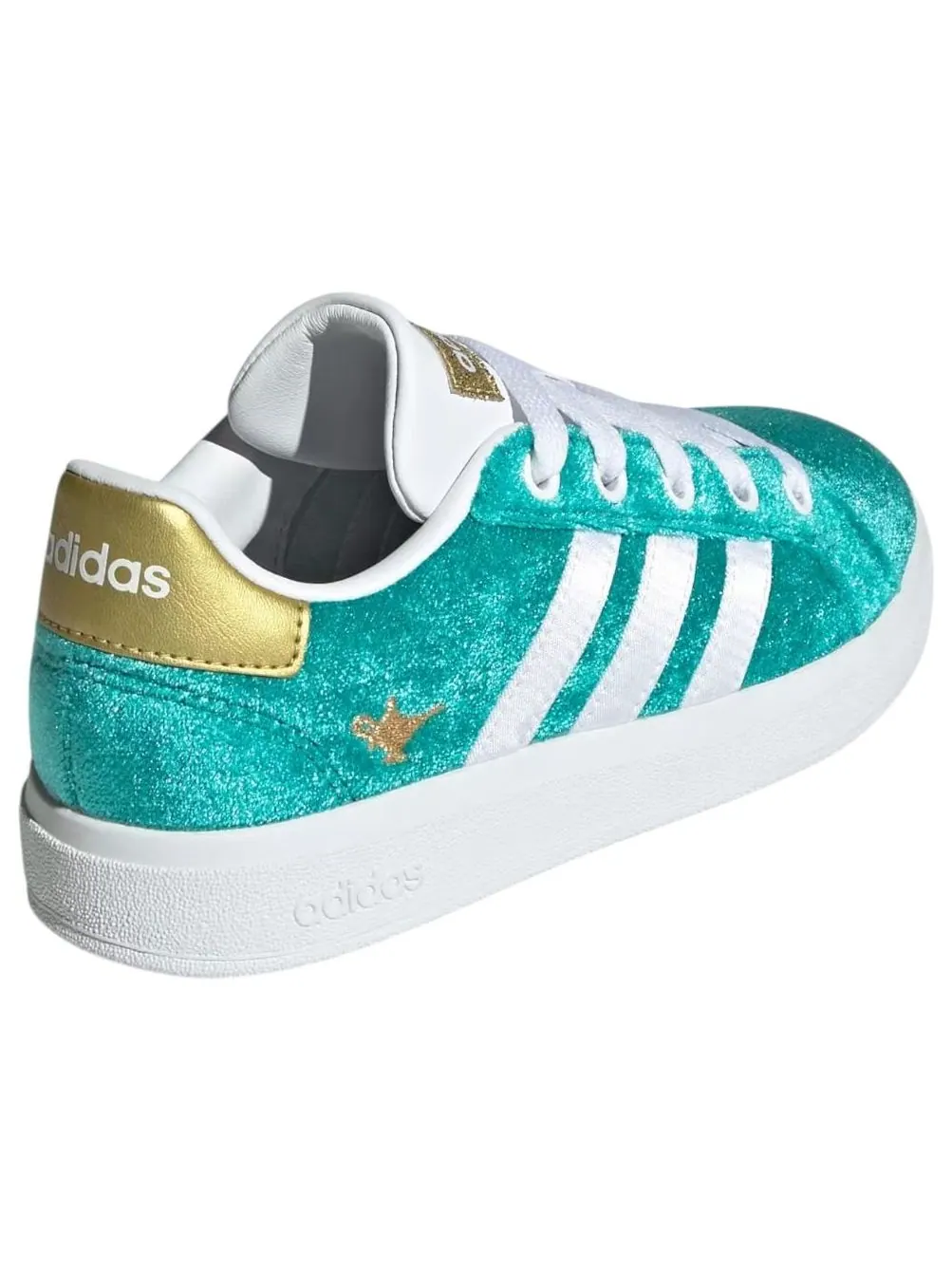(GS) Adidas x Disney Jasmine Grand Court 2.0 'Pure Teal' — изображение 6 из 6