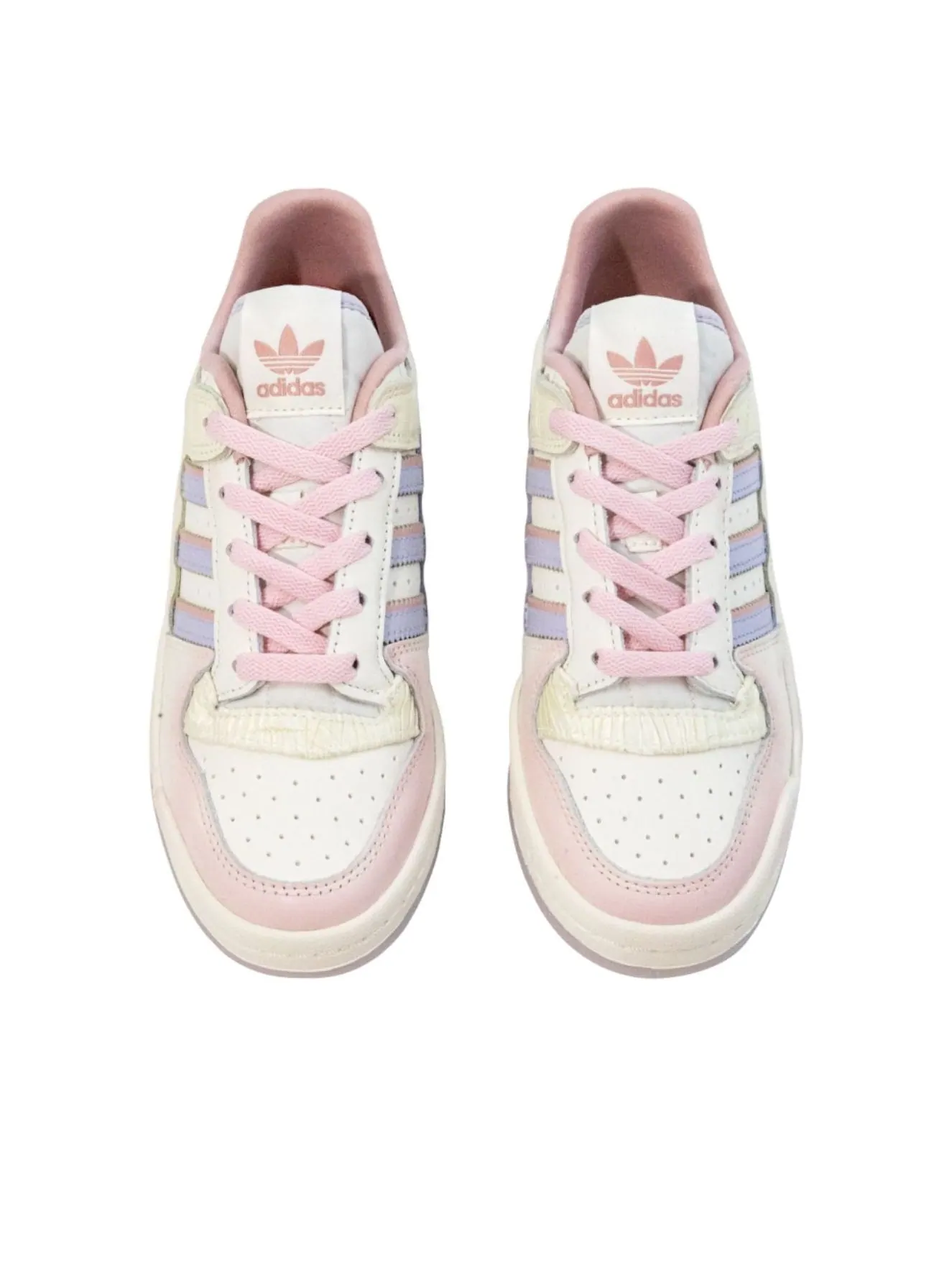 Кроссовки (WMNS) adidas Forum Low CL 'Cream Pink' — изображение 4 из 6, мульти
